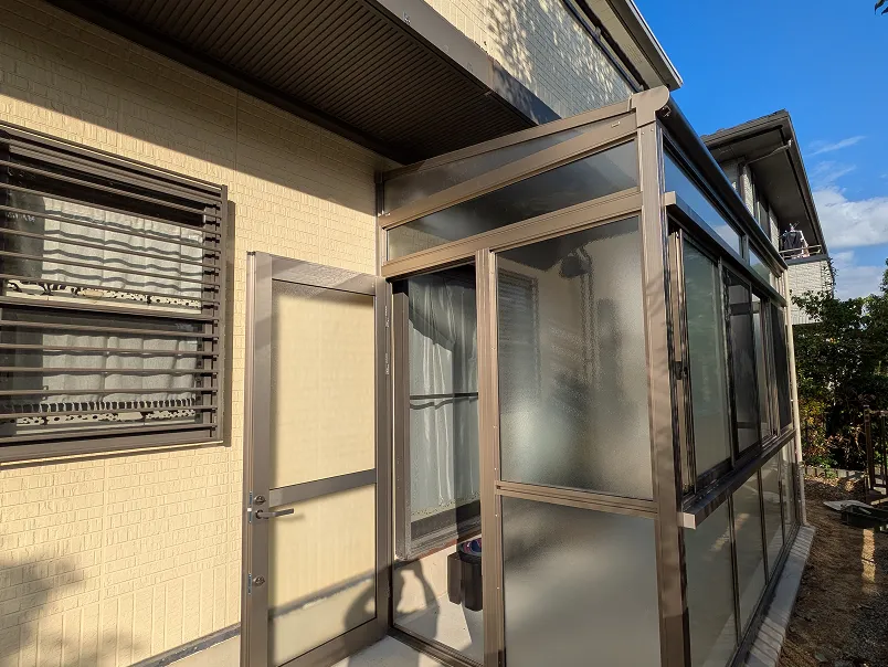 守山市木浜町 T様邸 サンルーム新設